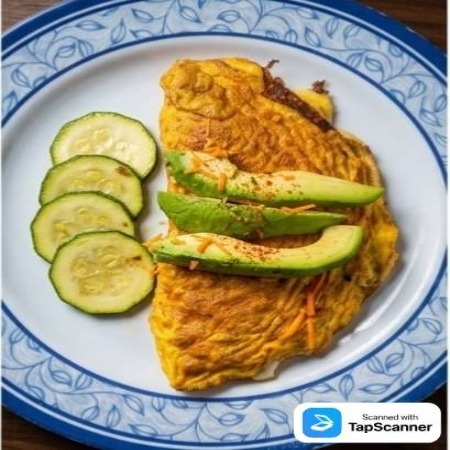 Omelet Fit Calabaza
