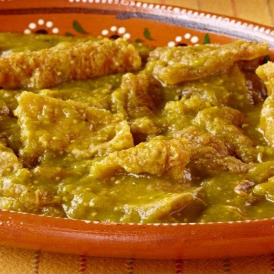 Chicharron en Salsa Verde