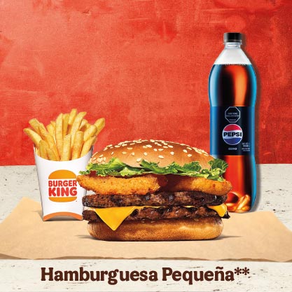 Combo BBQ Burger Doble