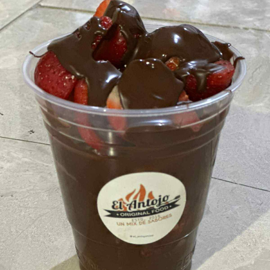 FRESAS CON CHOCOLATE