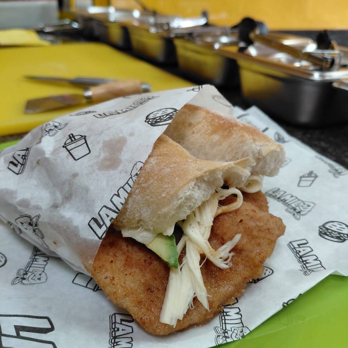 Torta de Milanesa de Pollo