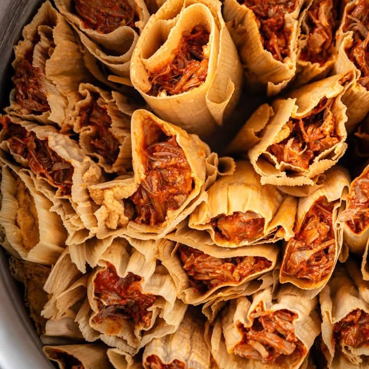 Media Orden de Tamales de Rojo
