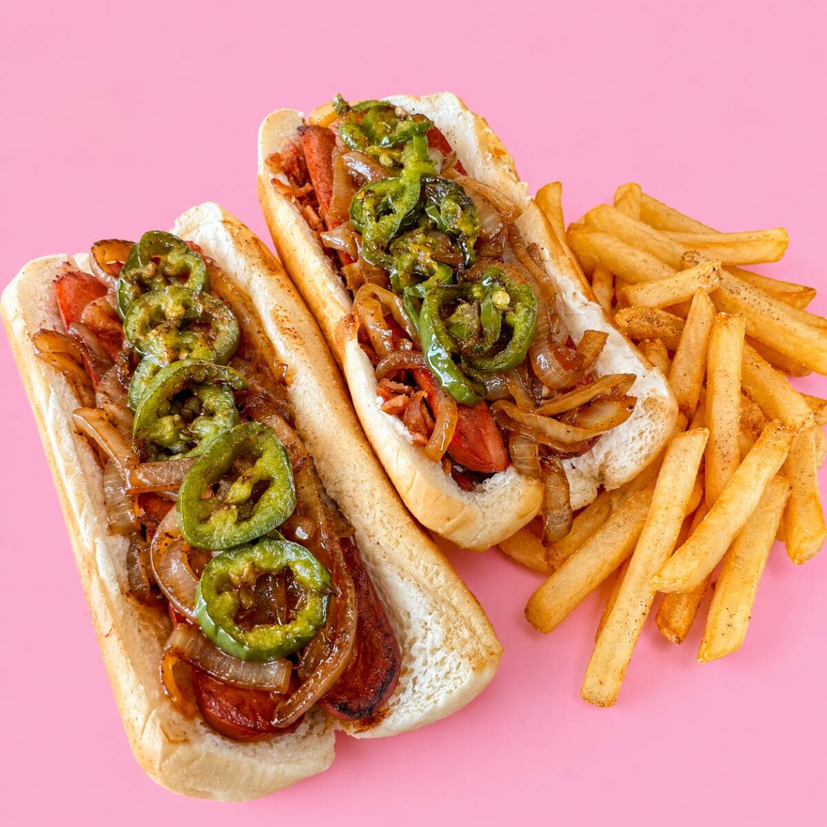 2 Hot Dog Toreado + Papas Francesa 150