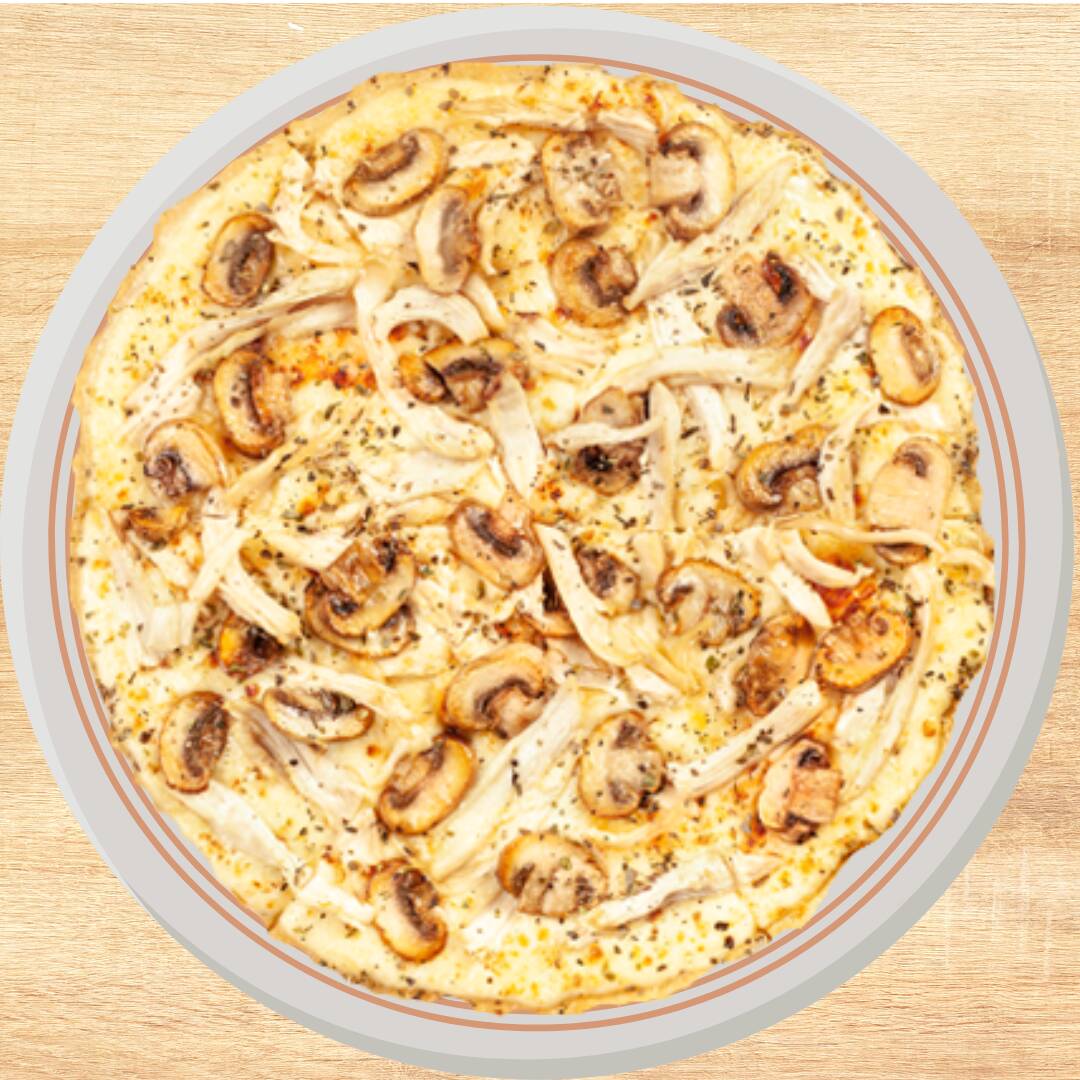 Pizza Mediana (6 Porciones) + Gaseosa 1 L