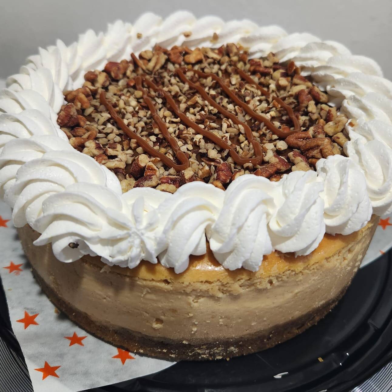 Cheesecake Horneado Cajeta con Nuez Chico