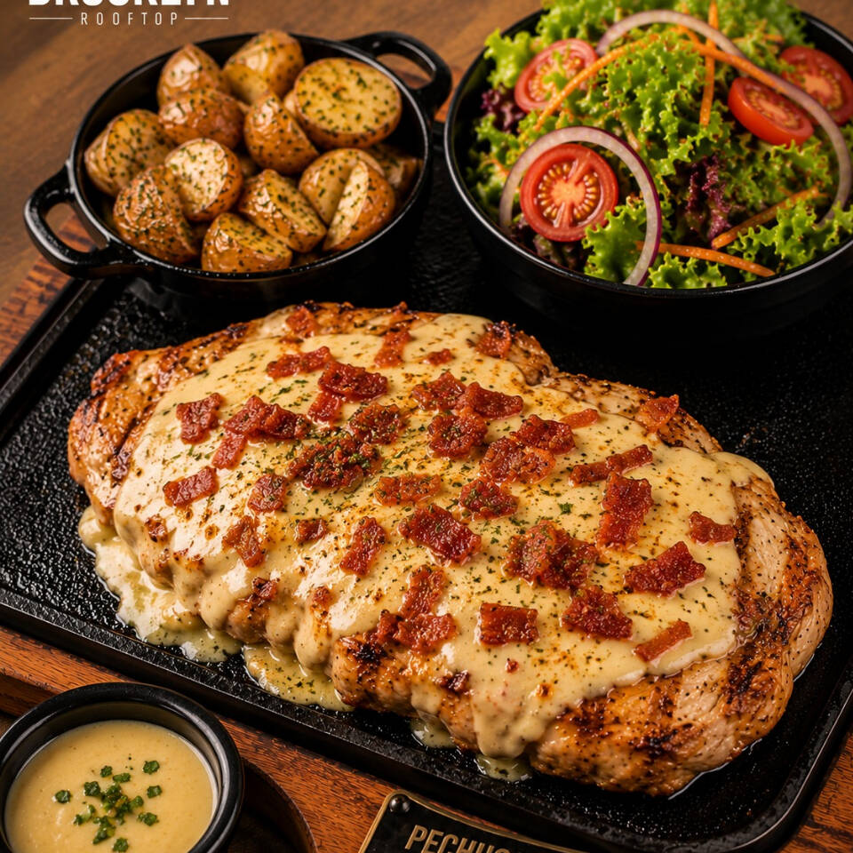 Churrasquito de Pollo en Salsa