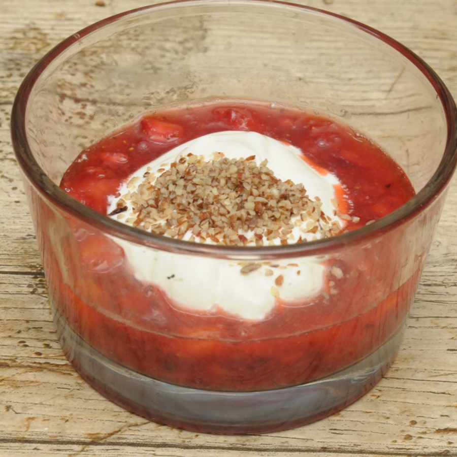 FRESAS CON CREMA