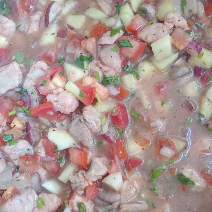 Orden de Ceviche de Camarón
