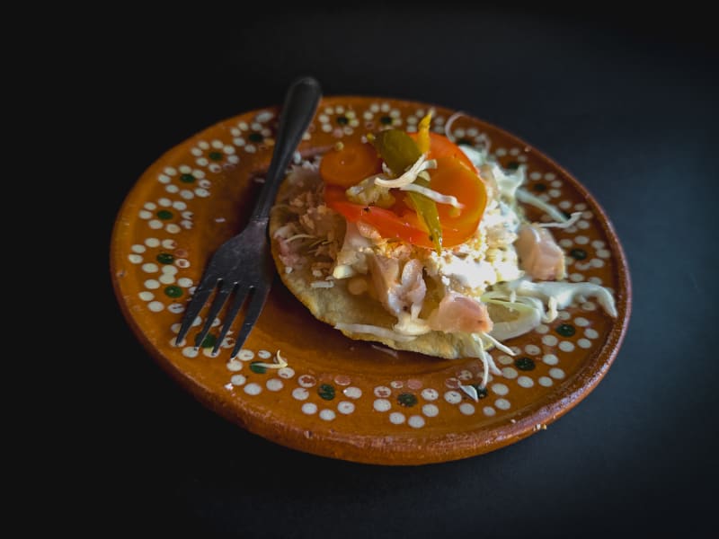 Tostada de Patita de Puerco