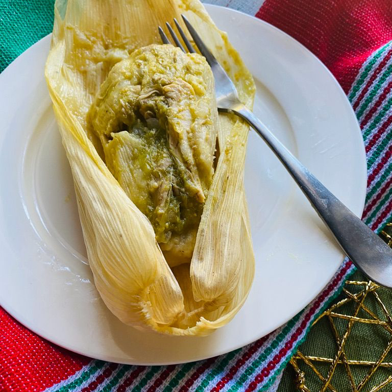 Tamal Verde Pollo
