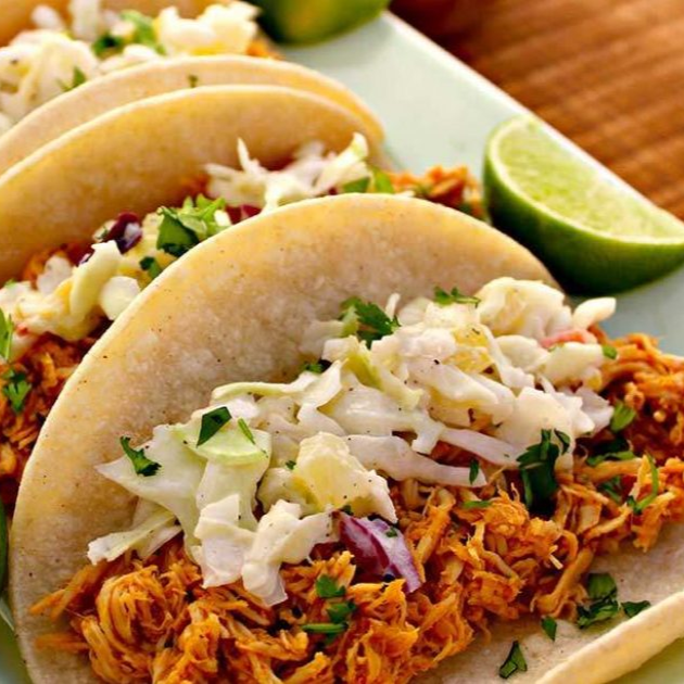 Media Orden de 6 Tacos de Pollo
