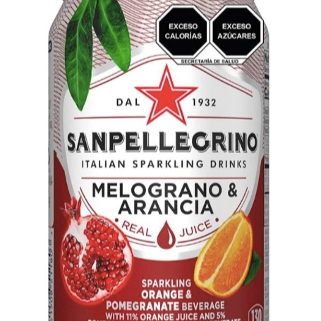 Agua Mineral San Pellegrino Granada y Naranj 330ml