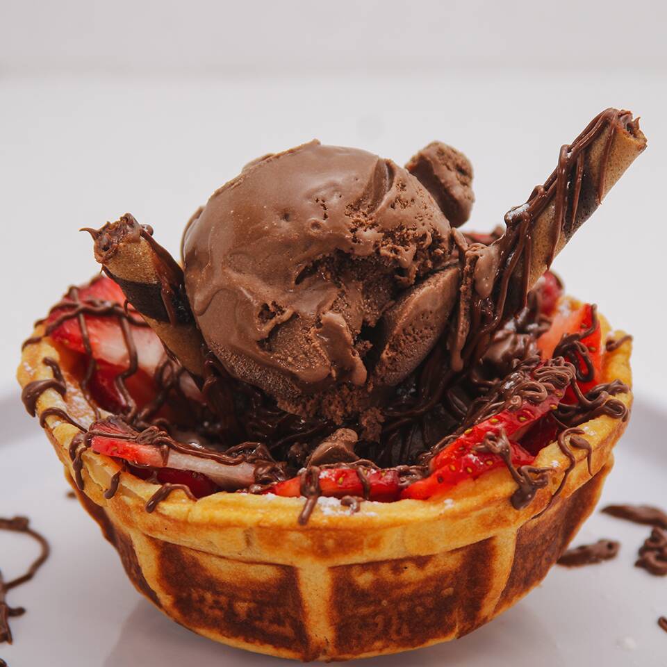 Waffle Canasta Doble