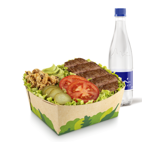Ensalada Deli Fresh Carne con agua