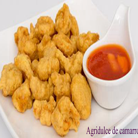agridulce de camarón