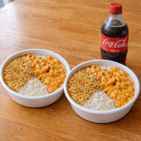 Combo duas marmitas + Bebida