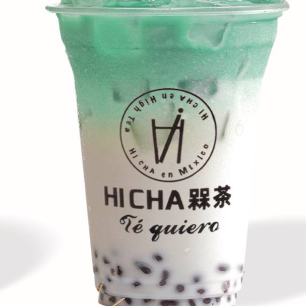 43 leche coco con menta y boba (M)