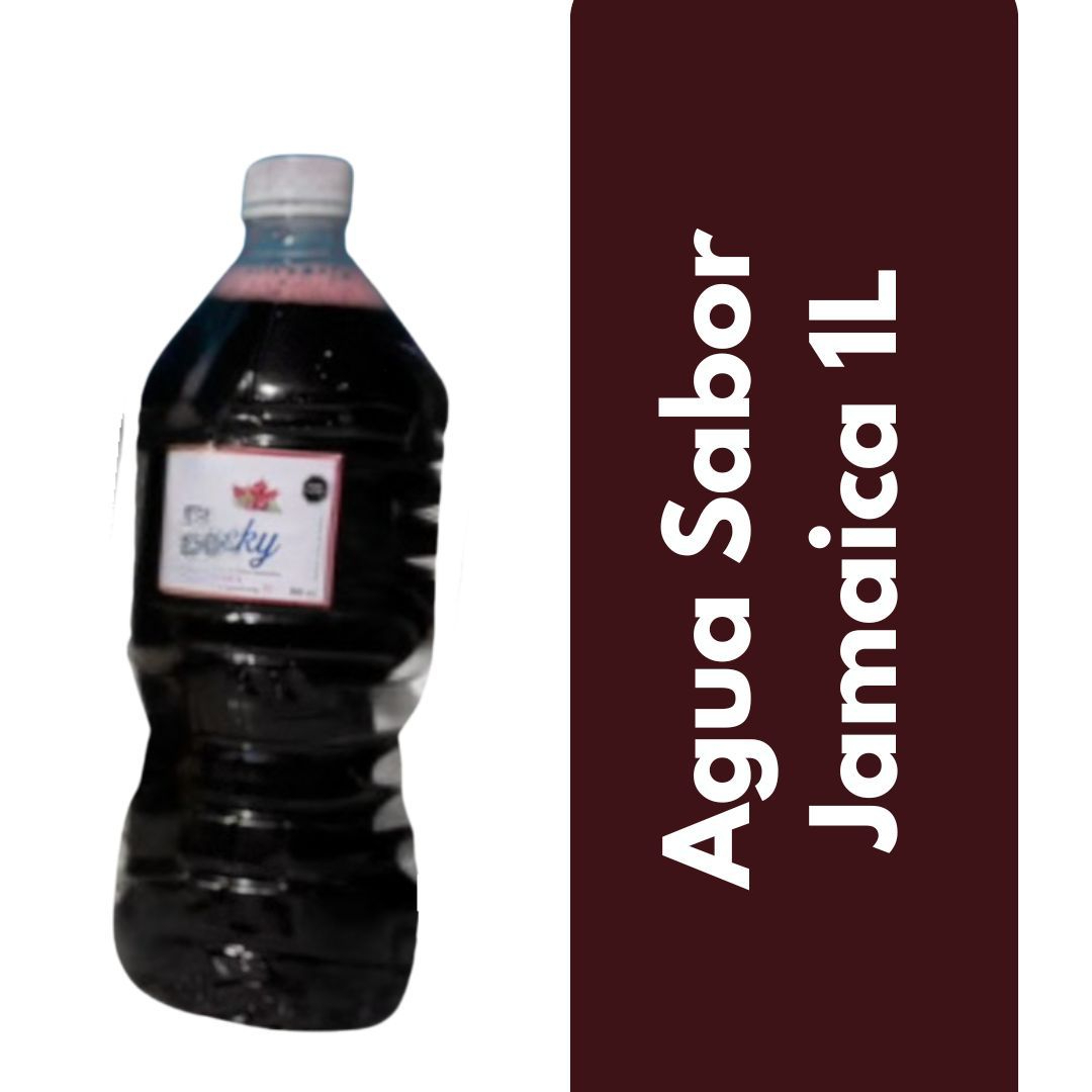 Agua de Jamaica 1 Litro