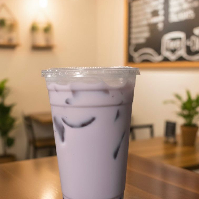 Bobba Taro Helado