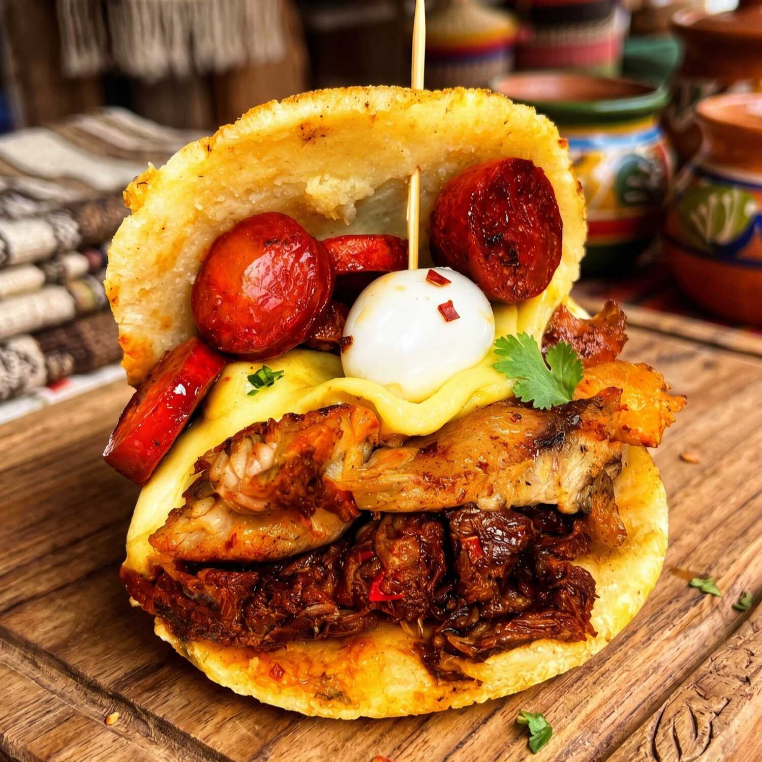 Arepa Mixta