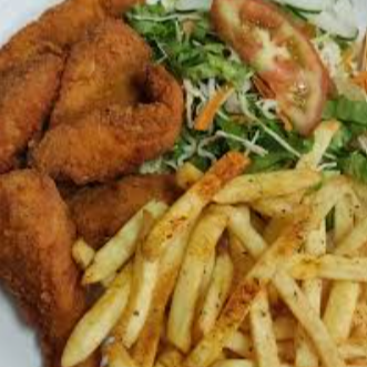 Nuggets de Pollo + Papas Fritas