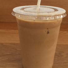 Choco-Avellana iced latte