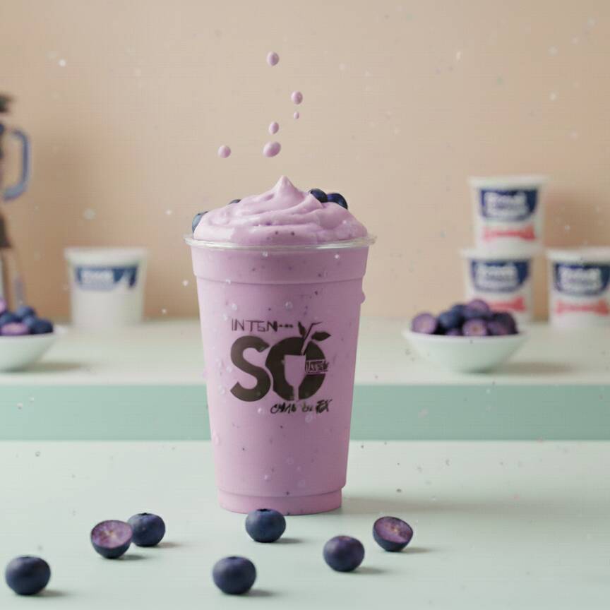 Smoothie De Arándanos - 16 Oz