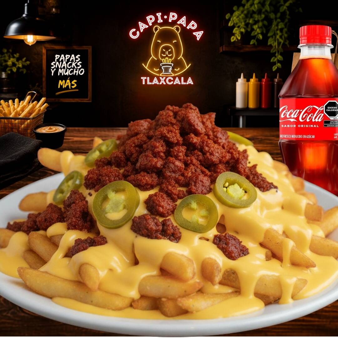 Jueves de Nacho Papas + Coca Cola