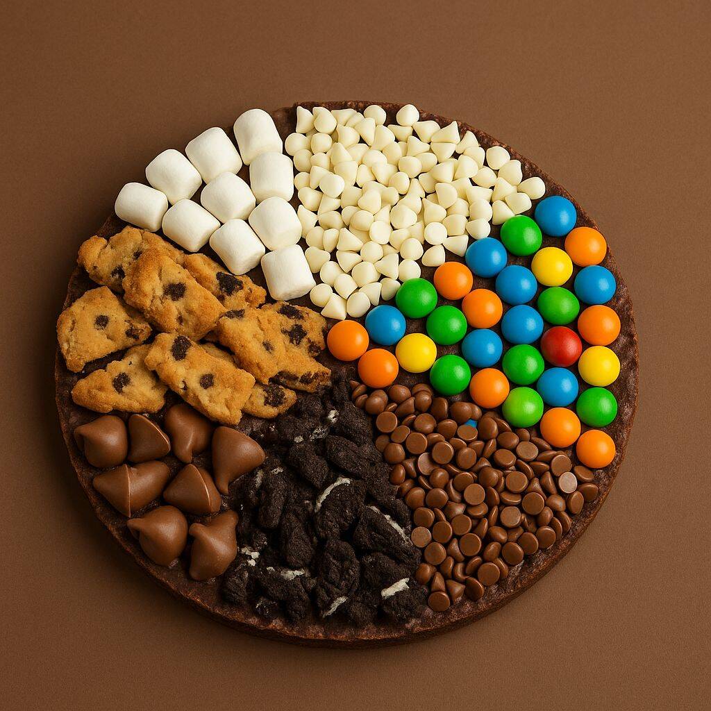 Pizza Cookies X8
