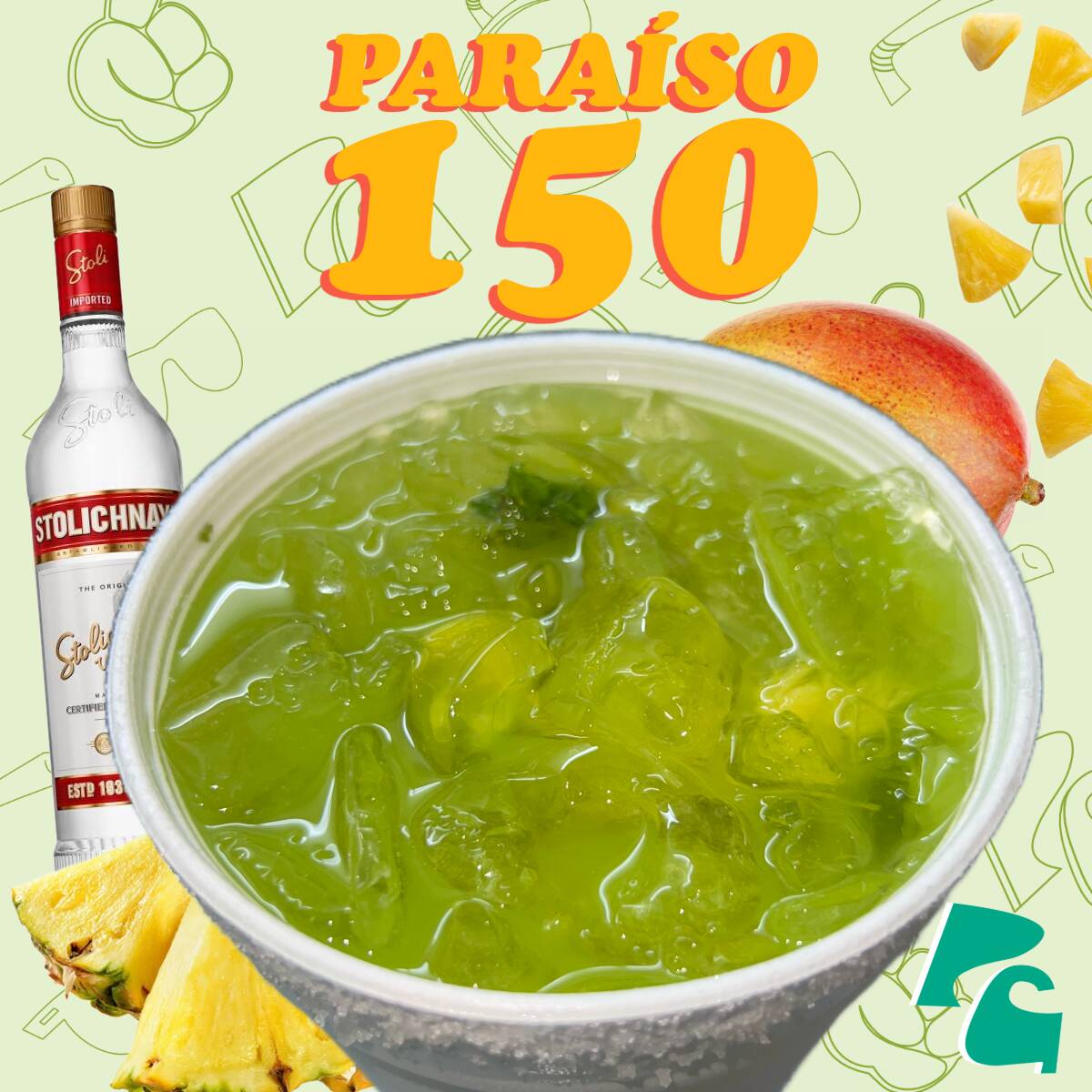 Paraíso 150 (Maracuyá - Mango)