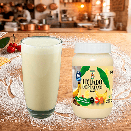 Licuado de Platano 500 ml