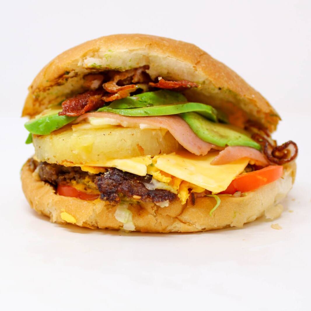 Hamburguesa Hawaiana