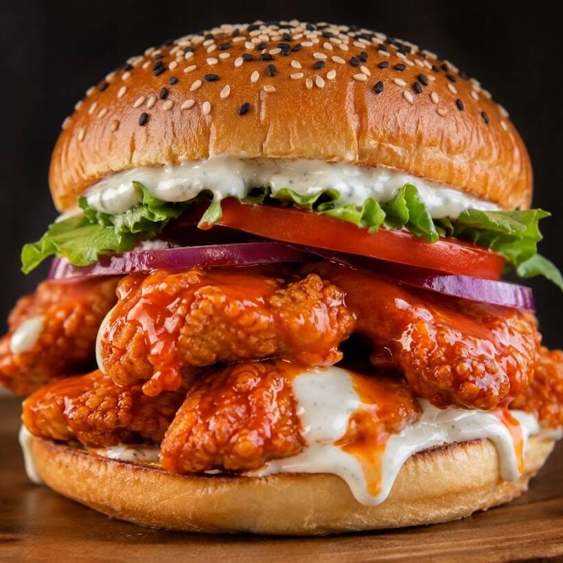Hamburguesa de Pollo