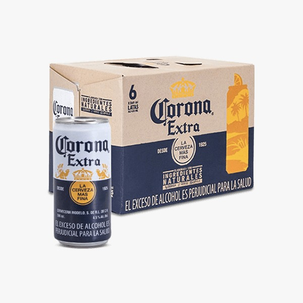 CORONA EXTRA EN LATA