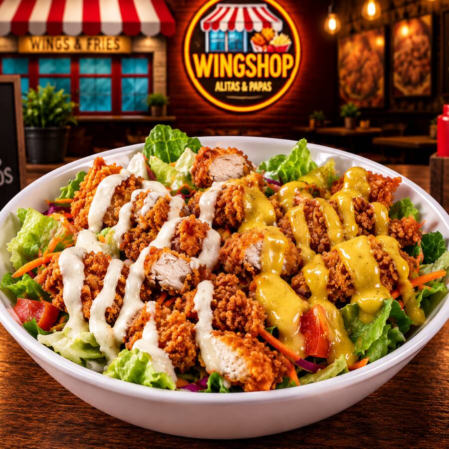 Wingshop Chicken Bowl