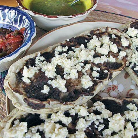Gordita frijoles y queso