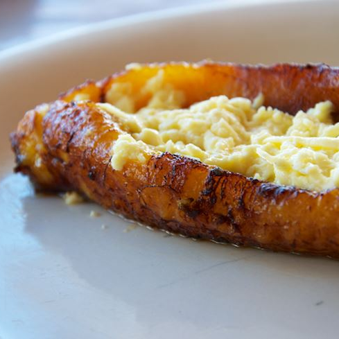 Plátano Maduro con Queso