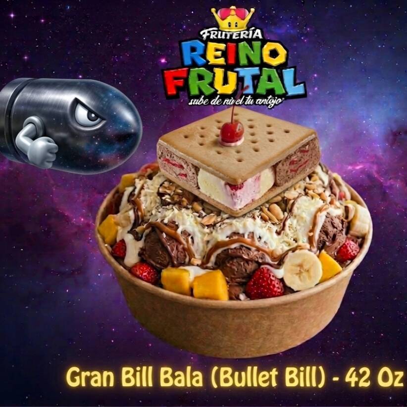 Gran Bill Bala (Bullet Bill) 42 Oz