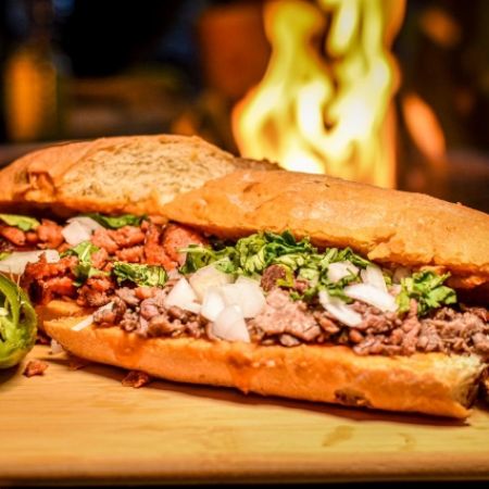Lonche de Chorizo