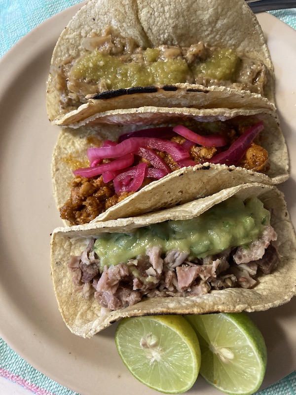 Orden tacos cochinita pibil