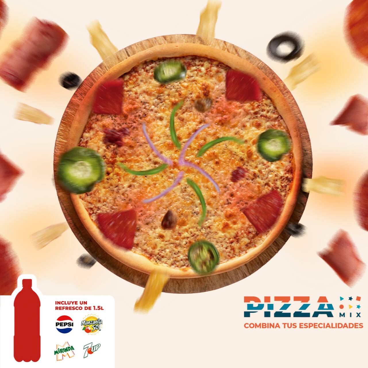 Pizza Mix (pizza + Chesko)