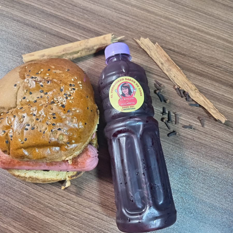 PAN CHORIZO LA ALEMANA + CHICHA MORADA 500ML