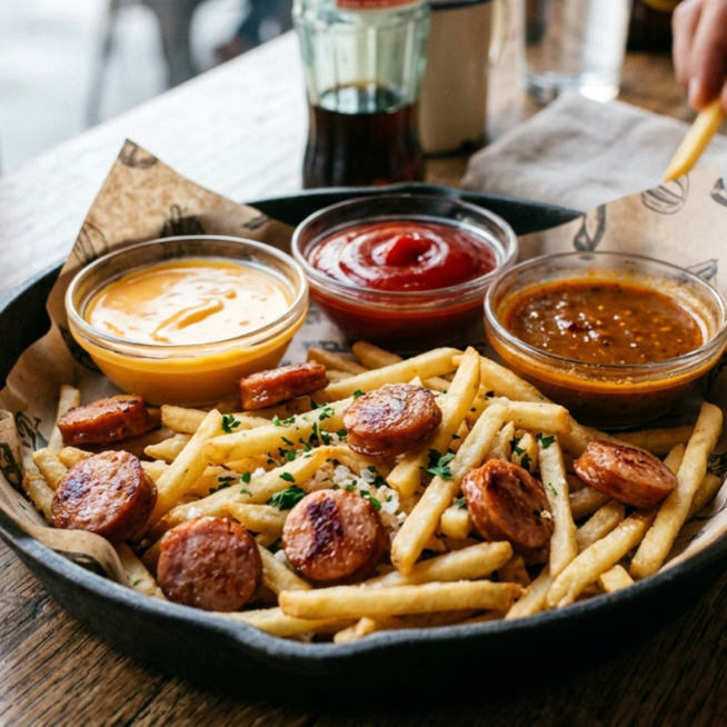 Salchipapas