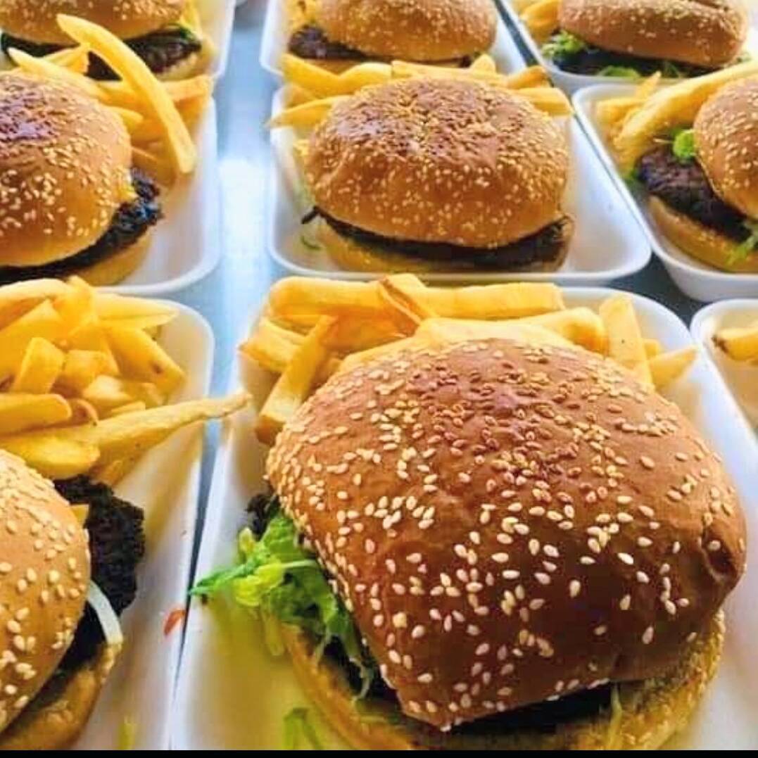 Hamburguesa con papas