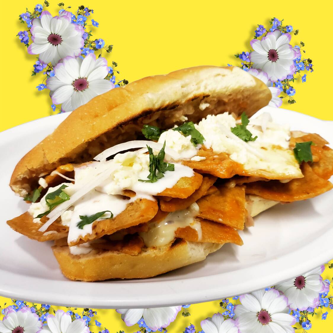 Torta De Chilaquiles