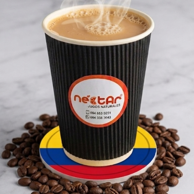 Café Colombiano Con Leche ("Perico")