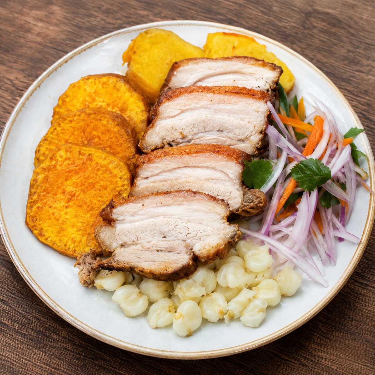 Porcion de Chicharron