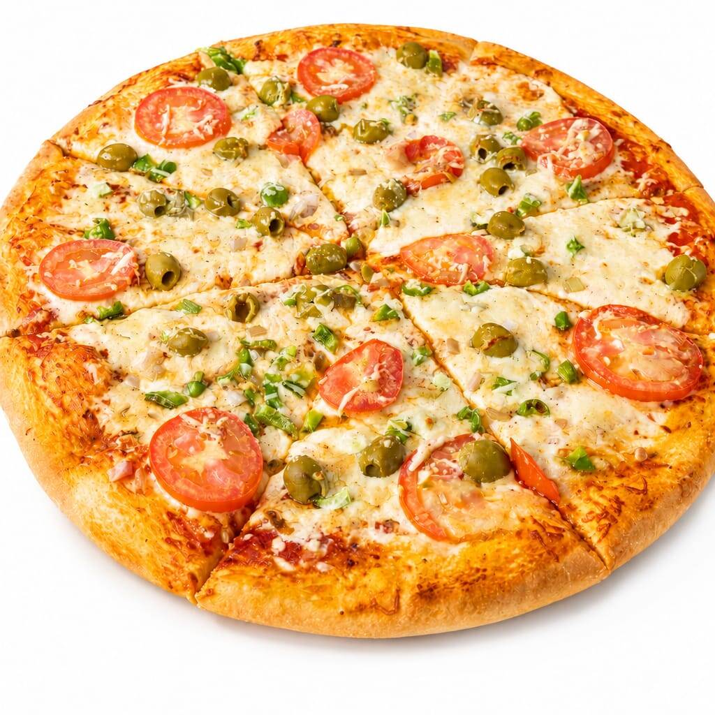 Pizza Familiar Vegetariana.