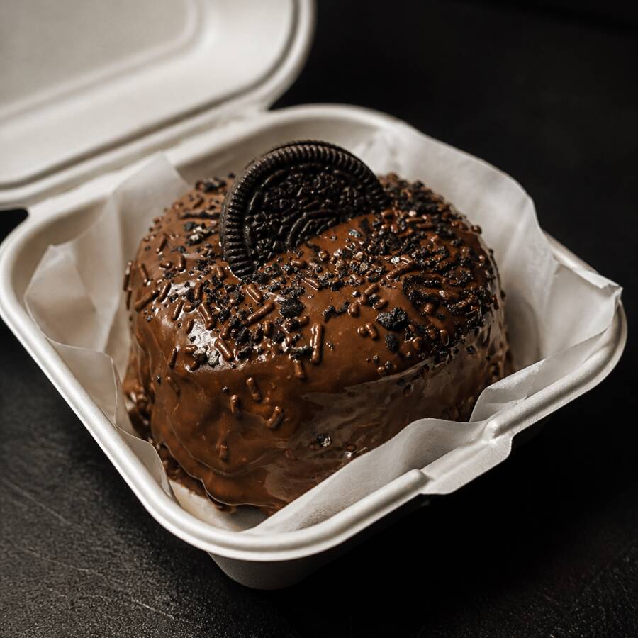 O sabor que transborda felicidade. 🍪🤍 É super cremoso e perfeito para matar aquela vontade de doce com muito sabor. ✨