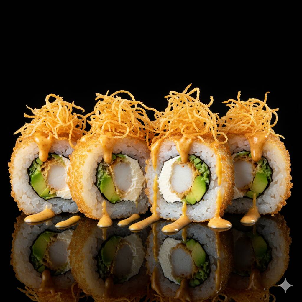 Gojo Crispy Blast (Pescado Blanco Tempura)